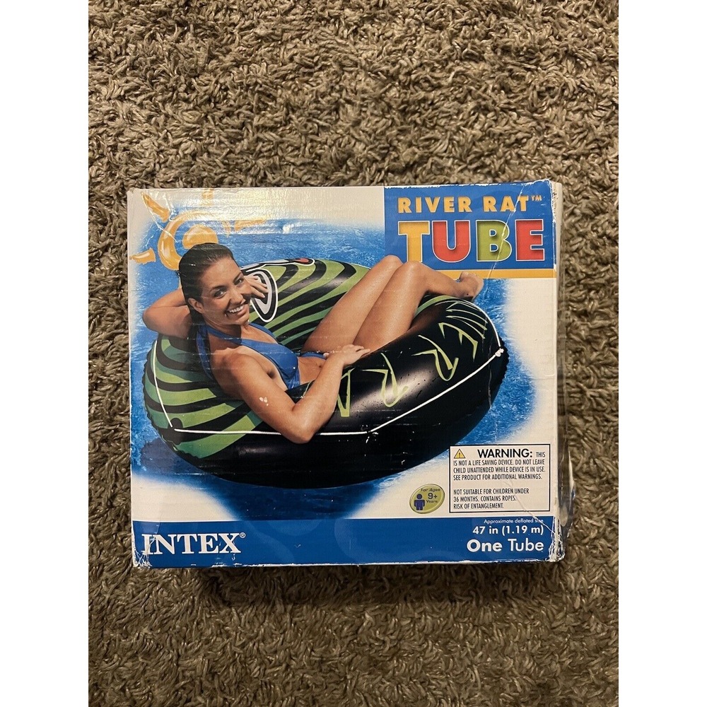 Intex River Rat Swim Inner Tube 47" 119cm New Old‎ Stock